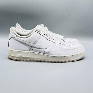 Nike Shoes Mens 10 White Leather Air Force 1 07 Low Top Athletic Classic Sneaker